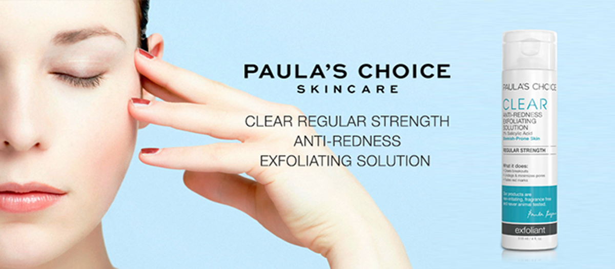 Paula’s Choice Clear Regular Strength Anti-Redness Exfoliating Solution