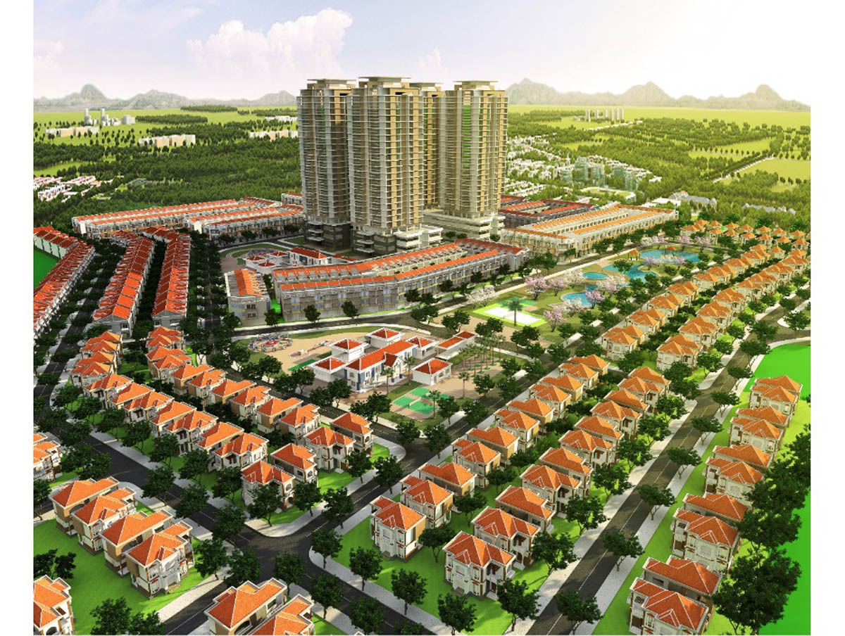 Phối cảnh dự án Phú Mỹ Gold City