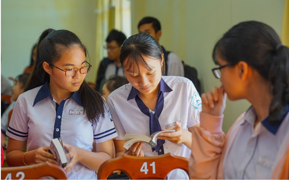  Học sinh trường THPT Chu Văn An - Đăk Nông 