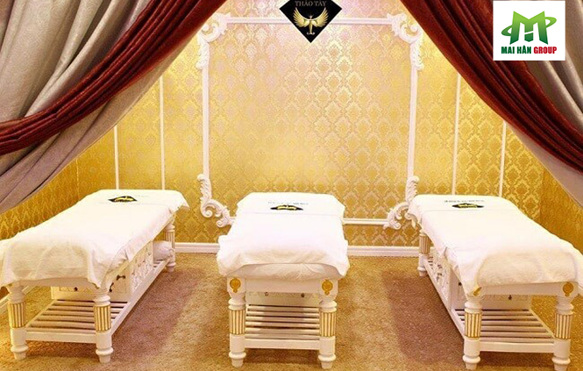 Giường massage tại Spa Thảo Tây