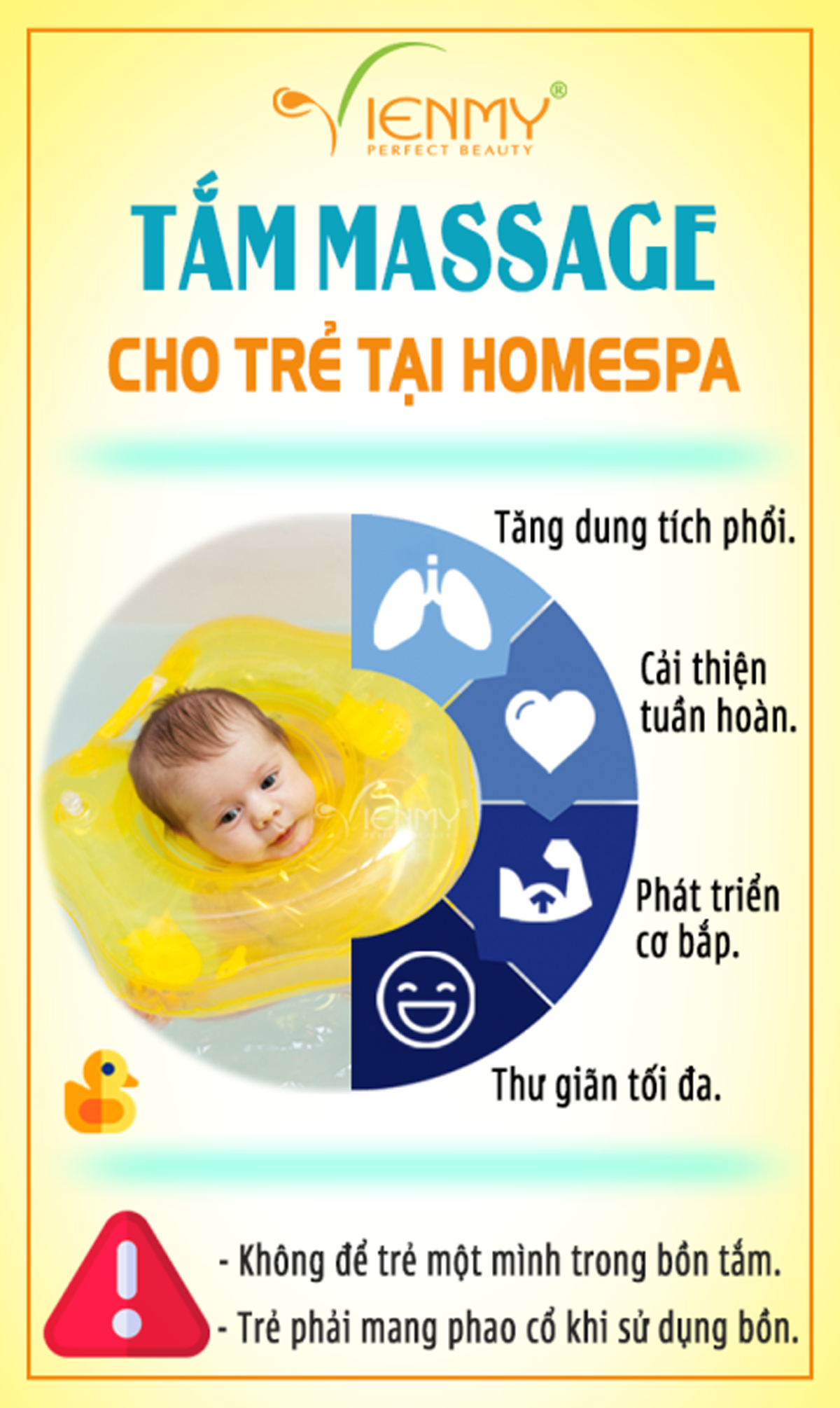 Thủy liệu pháp giúp bé phát triển toàn diện