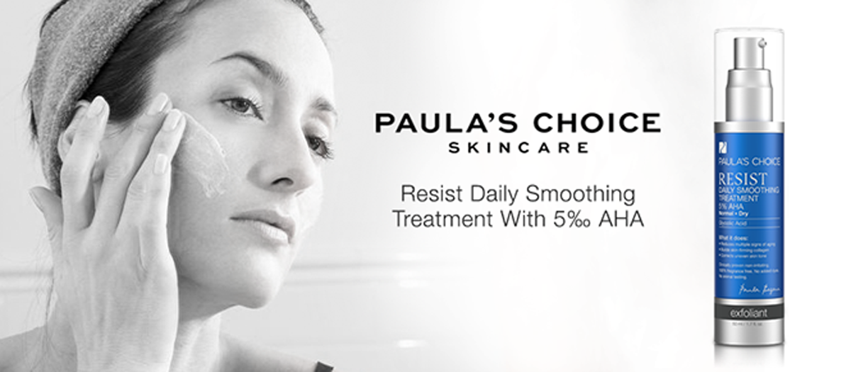 Resist Daily Smoothing Treatment With 5% AHA chứa hàm lượng AHA lý tưởng