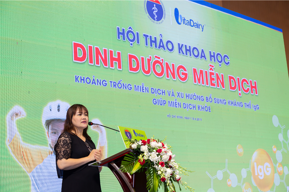 Bác sĩ Nguyễn Thị Thu Hậu - Trưởng khoa dinh dưỡng Bệnh viện Nhi đồng 2