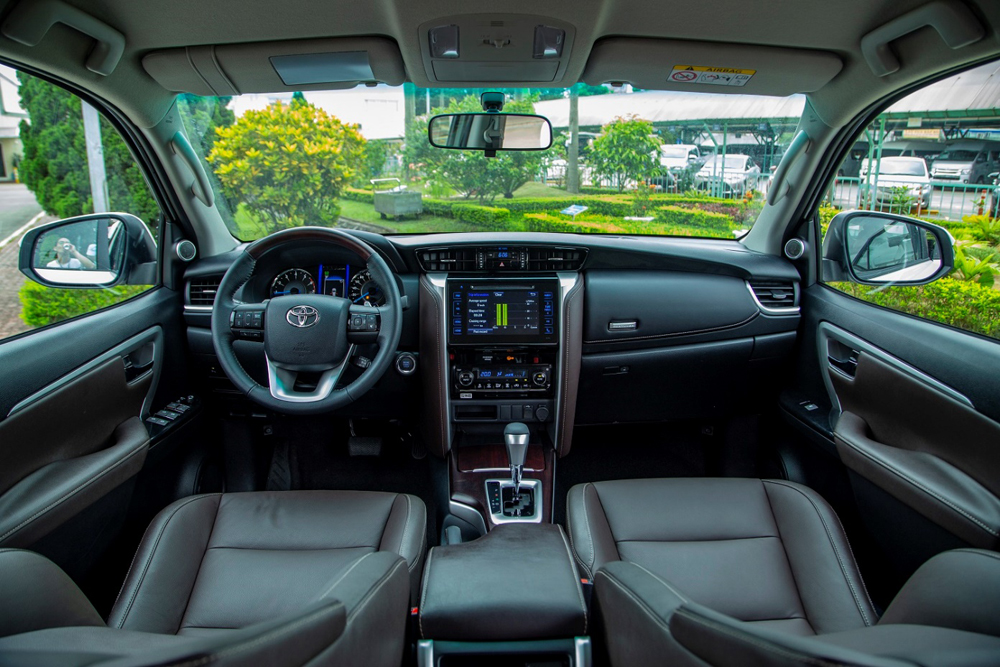  Khoang nội thất Toyota Fortuner mới được đầu tư, tinh tế và cao cấp hơn
