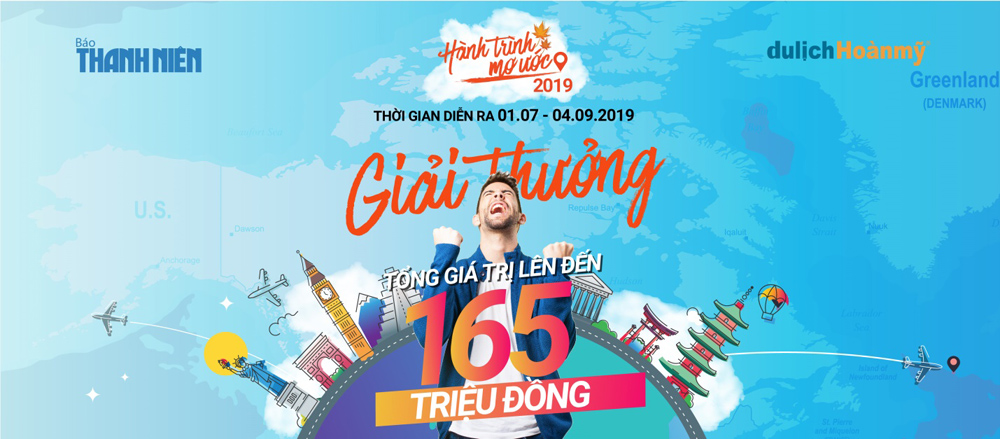 Hành trình mơ ước 2019 có nhiều giải thưởng hấp dẫn dành cho các thí sinh