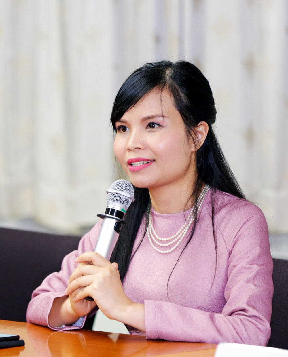 Bà Vũ Minh Châu - Tổng giám đốc VJSC