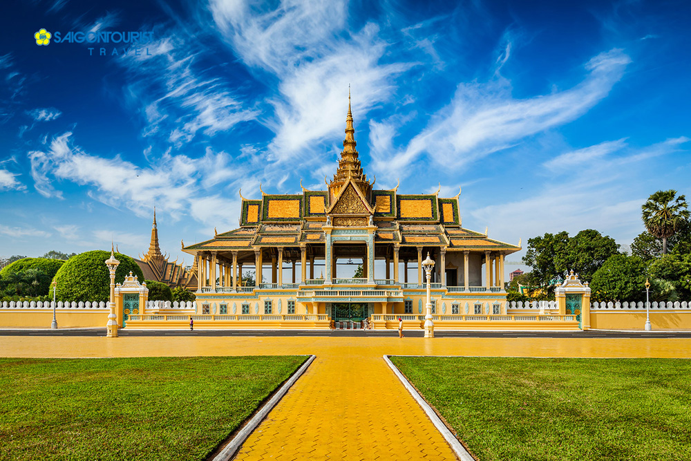 Một góc Hoàng cung Campuchia