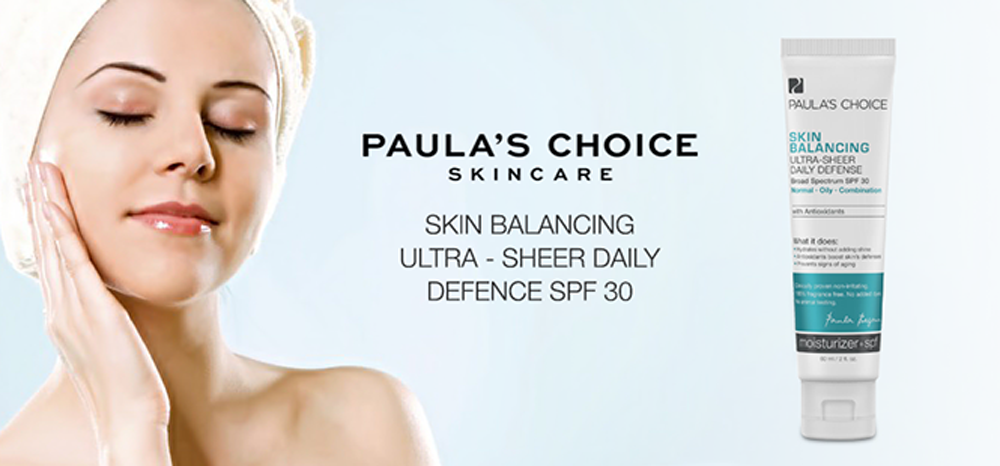 Sữa dưỡng ẩm chống nắng Paula’s Choice Skin Balancing Ultra-Sheer Daily Defense SPF 30