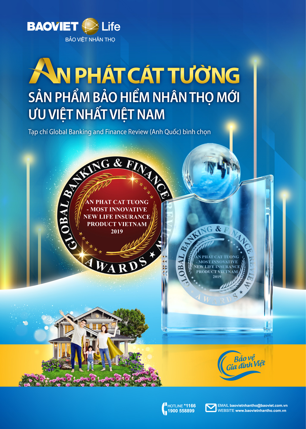 An Phát Cát Tường - sản phẩm bảo hiểm nhân thọ mới ưu việt nhất Việt Nam 2019