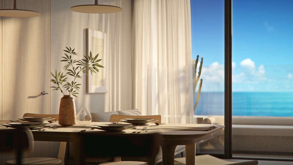 Bàn giao hoàn thiện nội thất và được quản lý bởi thương hiệu quản lý khách sạn 5 sao quốc tế là tiêu chí hàng đầu lựa chọn căn hộ biển làm dịch vụ homestay