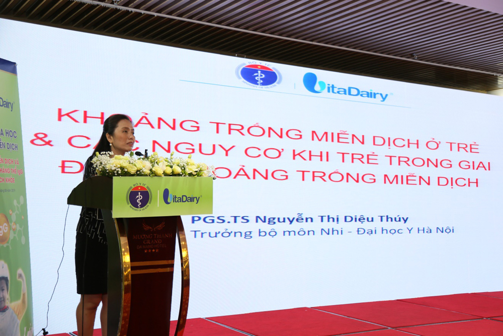 PGS-TS Nguyễn Thị Diệu Thúy - Trưởng bộ môn Nhi, Đại học Y Hà Nội