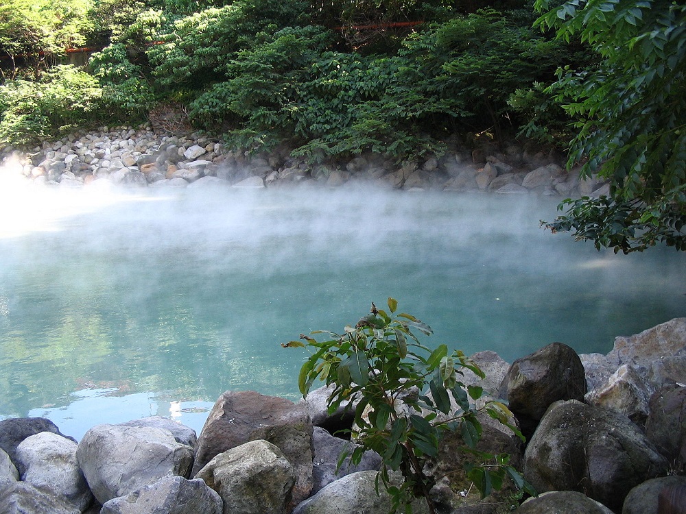 Đài Loan nổi tiếng với nhiều suối nước nóng và hoạt động tắm suối nước nóng thư giãn