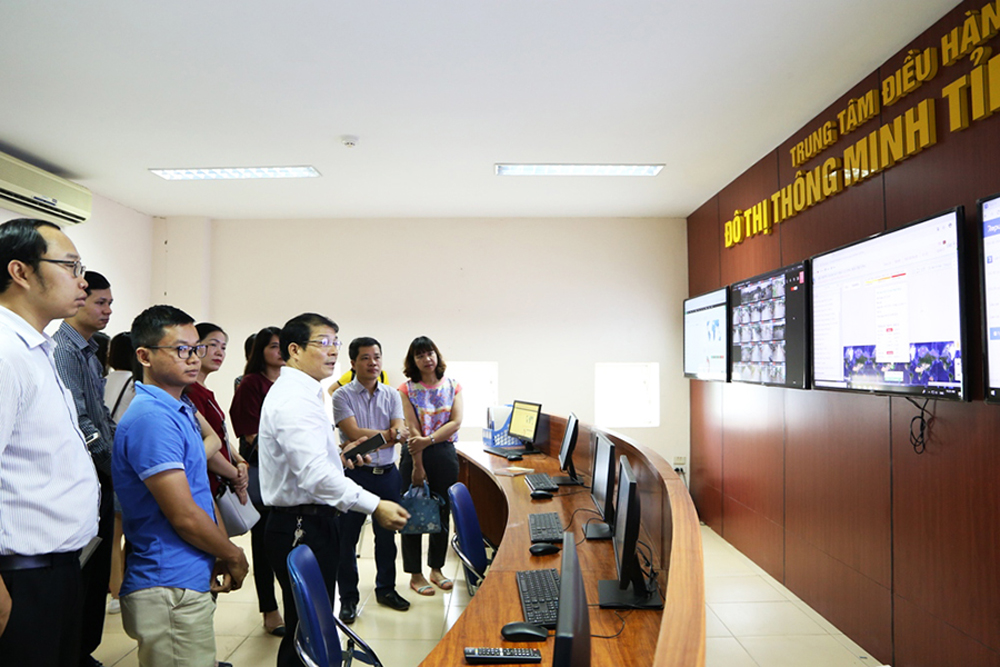 Trung tâm điều hành đô thị thông minh tỉnh Lào Cai được khai trương ngày 9.8