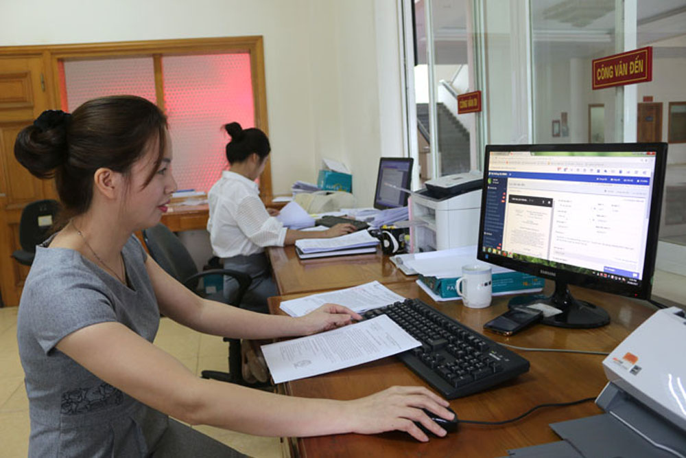 Văn phòng UBND tỉnh Lào Cai ứng dụng chữ ký số trong việc gửi, nhận văn bản điện tử