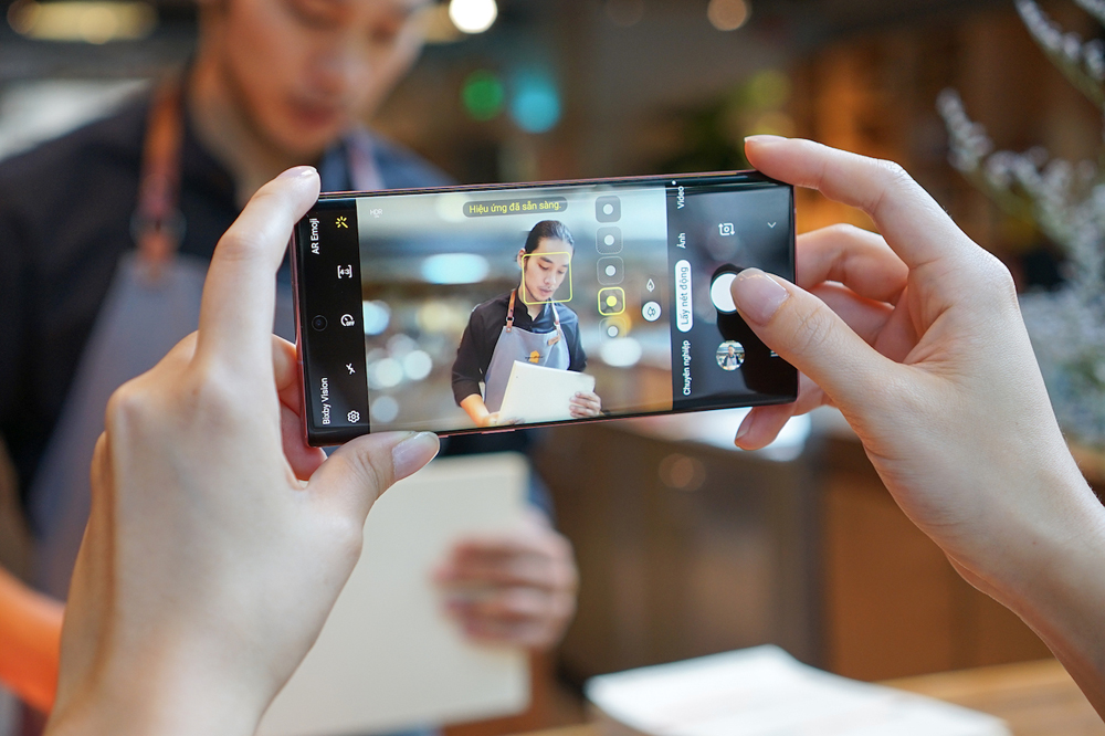 Galaxy Note10 đã tiến đến kỷ nguyên quay video xóa phông