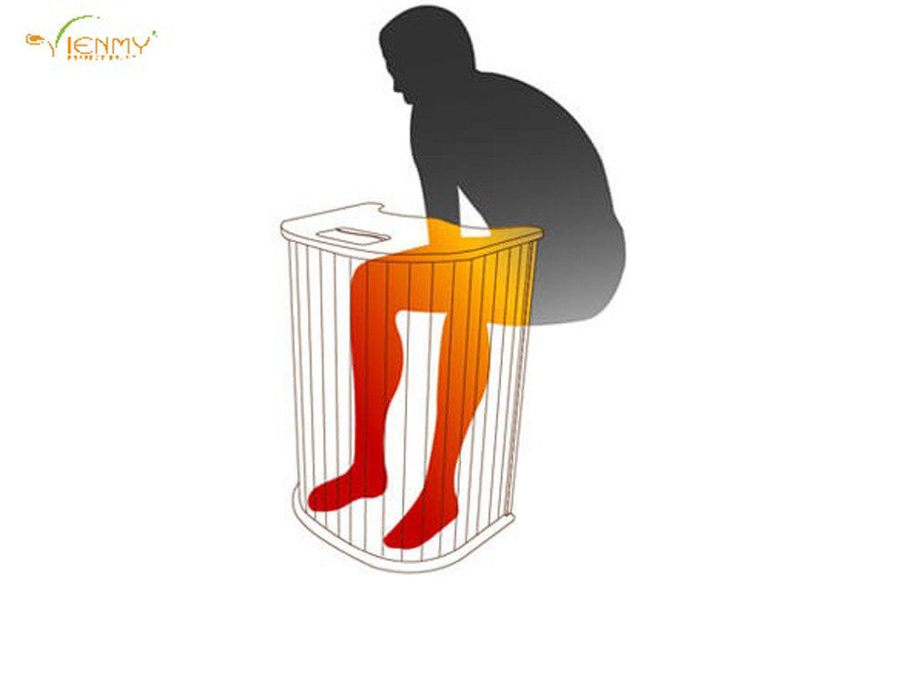 Xông hơi chân sẽ giúp tăng cường hiệu quả trị liệu sức khỏe