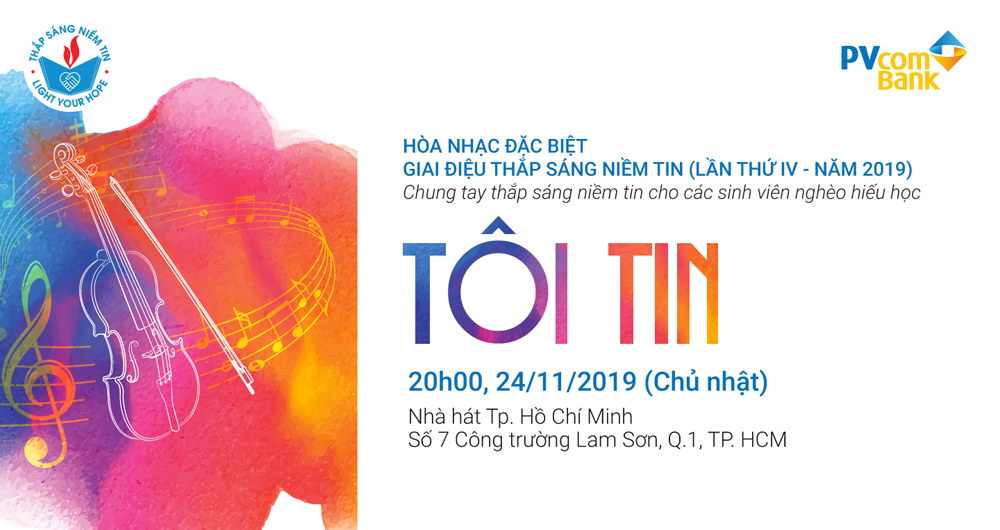 Toàn bộ số tiền bán vé sẽ được Quỹ học bổng Thắp sáng niềm tin dùng để gây quỹ giúp đỡ các em sinh viên nghèo hiếu học trên khắp cả nước