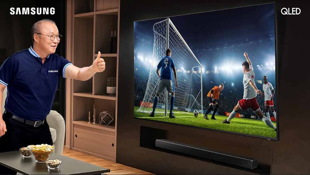 TV Samsung đồng hành với HLV Park và cổ vũ tinh thần chiến đấu của bóng đá nước nhà