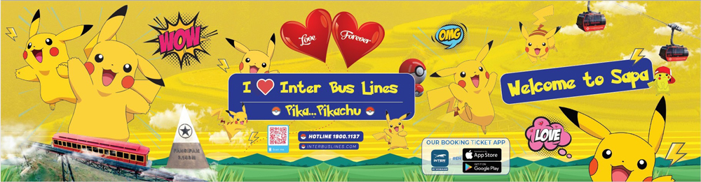 Khoang xe Inter Pikachu sẽ được thiết kế chủ đạo với nền vào vàng in hình những chú Pikachu ngộ nghĩnh 