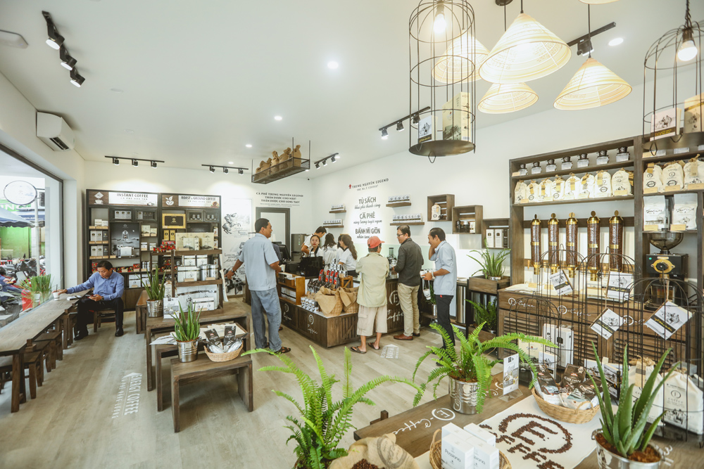 Trung Nguyên E-Coffee quy tụ hơn 100 sản phẩm nổi tiếng được yêu thích trên toàn cầu của Tập đoàn Trung Nguyên Legend