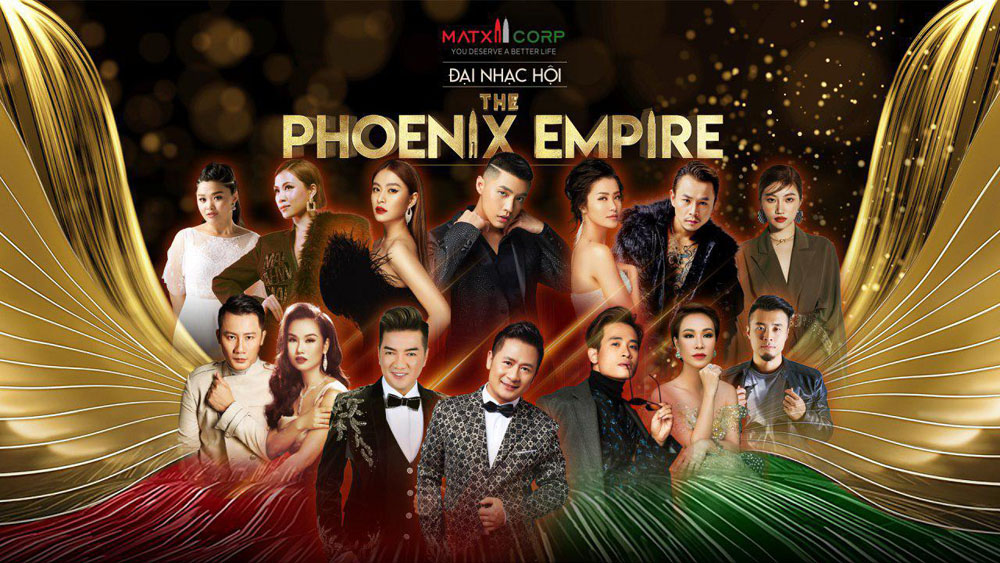 Dàn sao sẽ góp mặt Đại nhạc hội “The Phoenix Empire - Dấu Ấn Phượng Hoàng” 