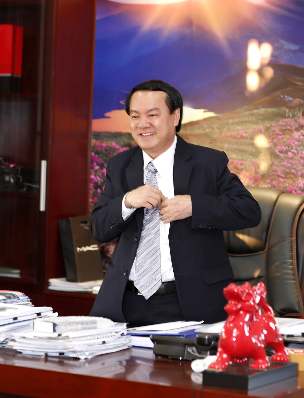 Ông Lê Thanh Thuấn, Tổng giám đốc Tập đoàn Sao Mai, nêu quan điểm trong kinh doanh “Làm những gì không ai làm mà xã hội cần”