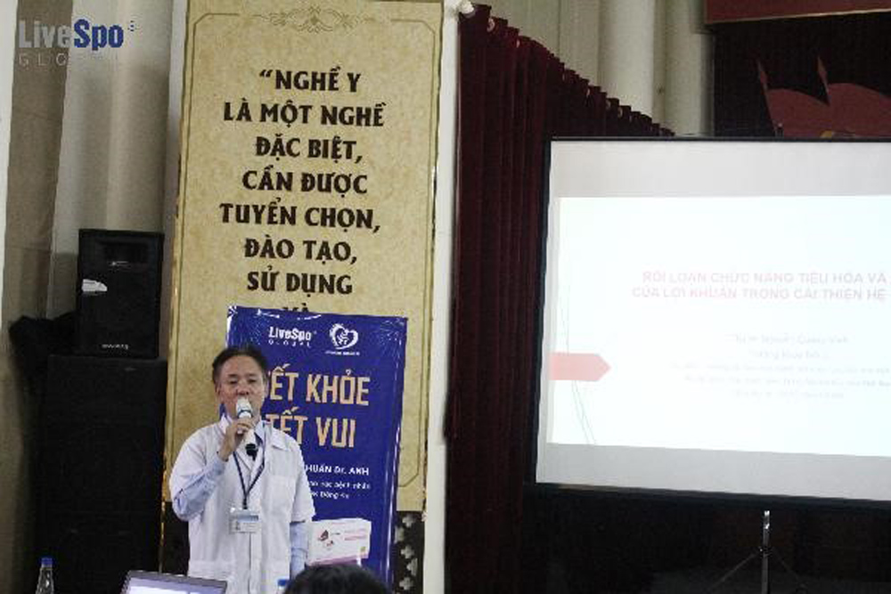  BS Nguyễn Quang Vinh - Trưởng khoa Nội tiêu hóa Bệnh viện đa khoa Đống Đa chia sẻ về chủ đề rối loạn chức năng tiêu hóa 