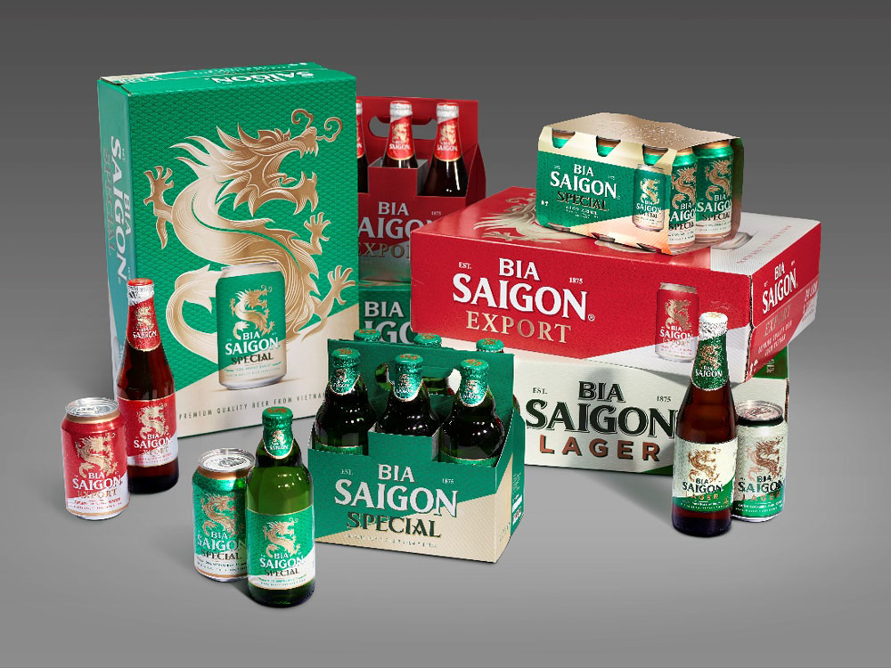 Bia Saigon chính thức thay đổi diện mạo