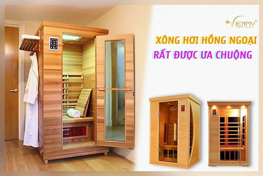 Thiết kế phòng xông hơi hồng ngoại giúp thuận tiện trong lắp đặt