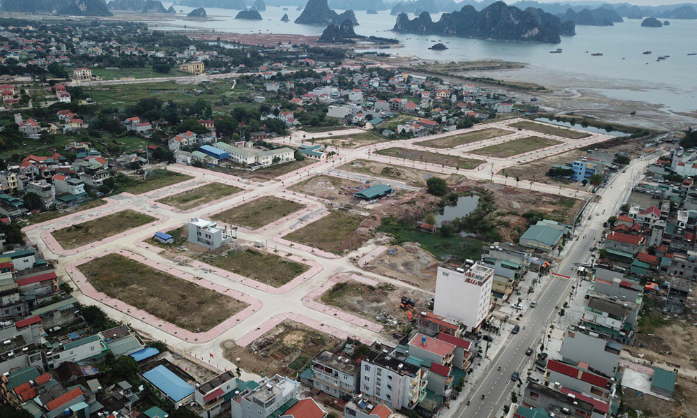 Khu đô thị Cái Rồng (huyện Vân Đồn) đang hoàn thiện cơ sở hạ tầng