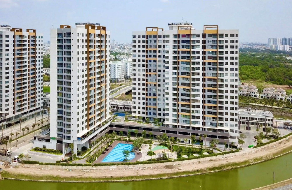 17.000 m2 hệ thống kênh đào len lỏi trong khắp dự án khu đô thị Mizuki Park