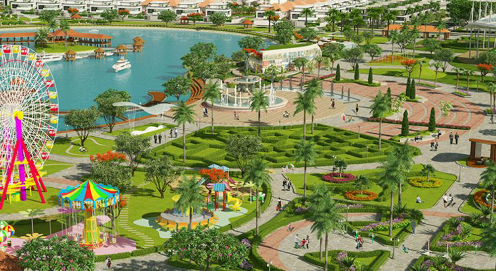 Khu đô thị mới Đông Tăng Long có hồ sinh thái rộng 7ha và nhiều công viên nội khu xen kẽ các khu phố,  tiện ích nội khu xứng tầm, lựa chọ hảo hạng cho an cư và đầu tư 