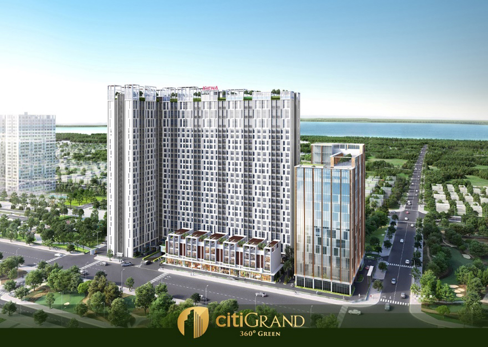 Cư dân CITIGRAND được thụ hưởng môi trường sống trong lành, xanh mát với mật độ cây xanh cao gấp 9 lần nội thành, liền kề công viên trung tâm 4 ha