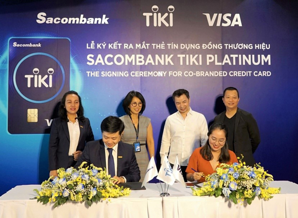 Tiki, Sacombank và Visa ký kết hợp tác chiến lược nhằm tối đa lợi ích khách hàng