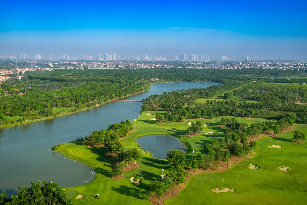 KĐT Ecopark được ví như lá phổi xanh khổng lồ ở phía đông thủ đô Hà Nội