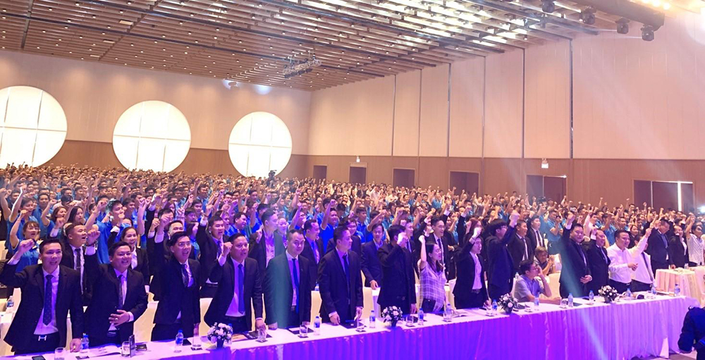Hơn 1.000 chuyên viên kinh doanh của Tập đoàn Địa ốc Kim Oanh và các đối tác tham dự lễ công bố dự án Century City