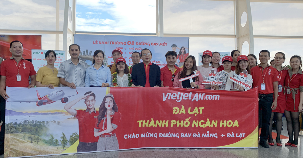 Vietjet Air mở 8 đường bay nội địa mới, trong đó 5 đường bay từ Đà Nẵng
