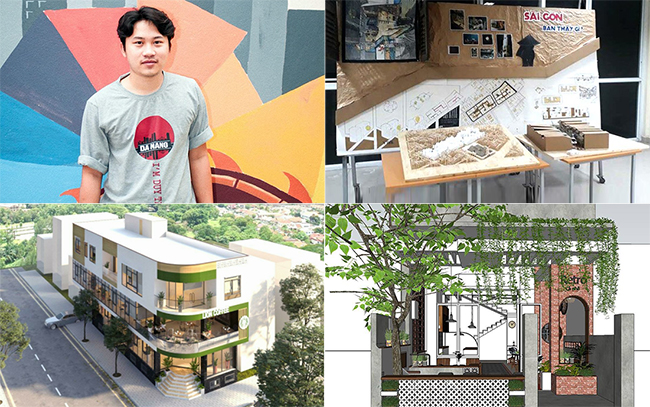Kiến trúc sư Phạm Quang Luận tốt nghiệp ĐH Duy Tân và bản thiết kế “Sài Gòn, bạn thấy gì?” đã giành giải Nhất tại Festival Kiến trúc 2018