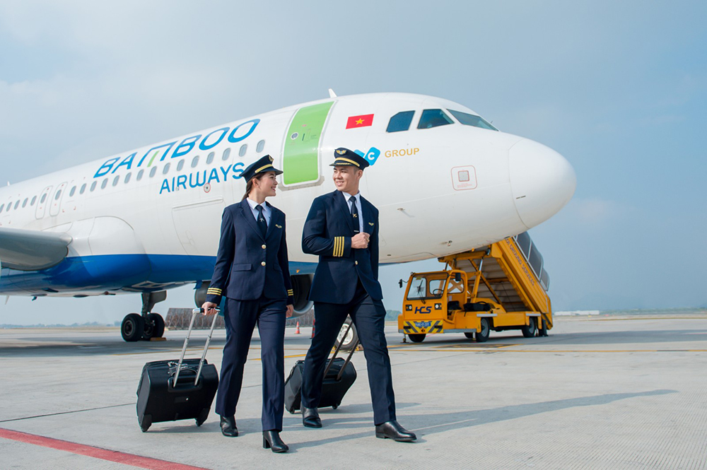 Từ tháng 2.2020, Bamboo Airways bắt đầu đào tạo khóa phi công tập sự đầu tiên, với 10 phi công. Đến giờ, hãng đã đào tạo 3 khóa phi công tập sự với 40 phi công và đang triển khai tuyển dụng khóa 4, 5