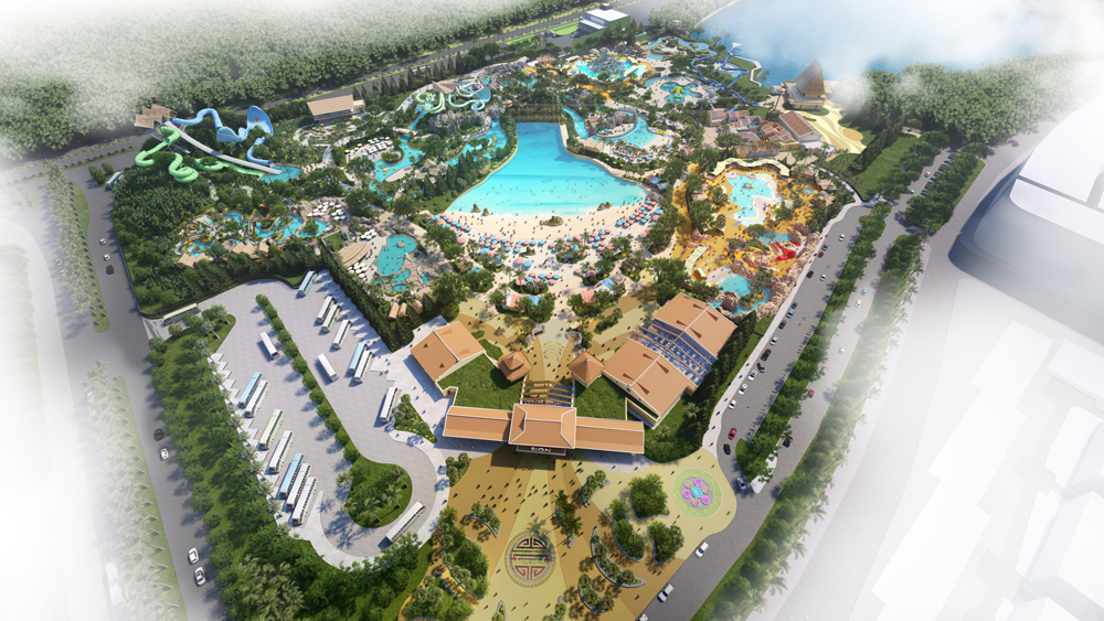 Tổng thể quy mô dự án Phu Quoc Marina Water Park