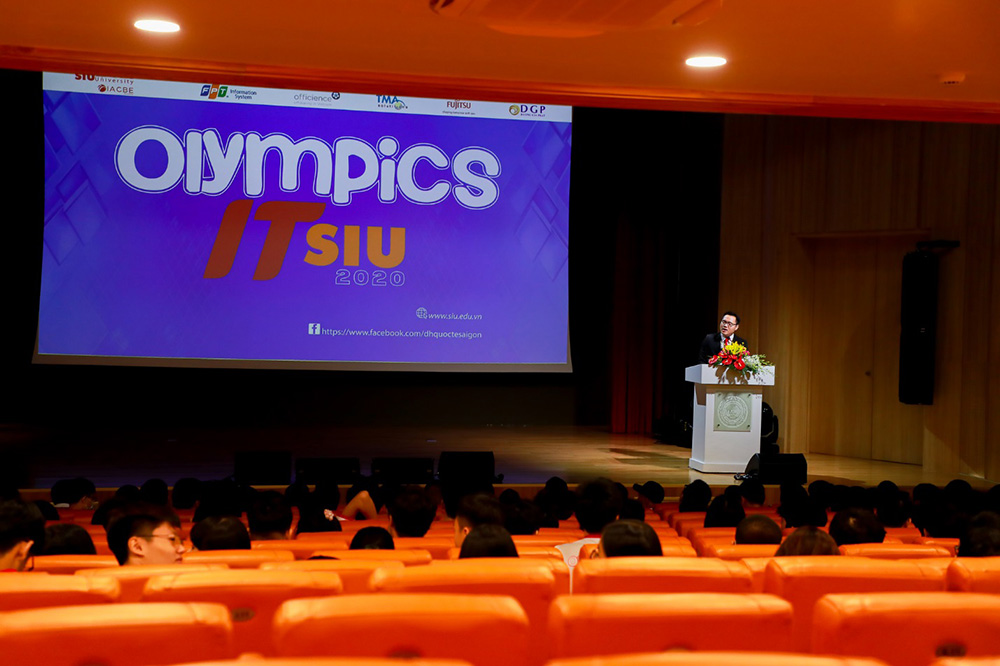 Lễ khai mạc cuộc thi “Olympics IT SIU 2020” diễn ra tại Nhà hát Diên Hồng (Đông A Campus) - SIU 