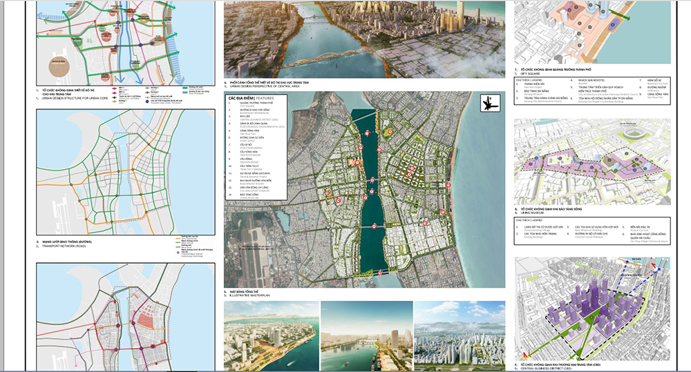 Đồ án Quy hoạch chung TP.Đà Nẵng đã hoàn thiện