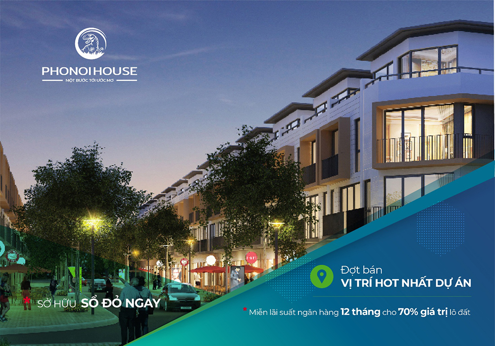 Phonoi House mở bán đợt cuối Shophouse, biệt thự vị trí đẹp nhất