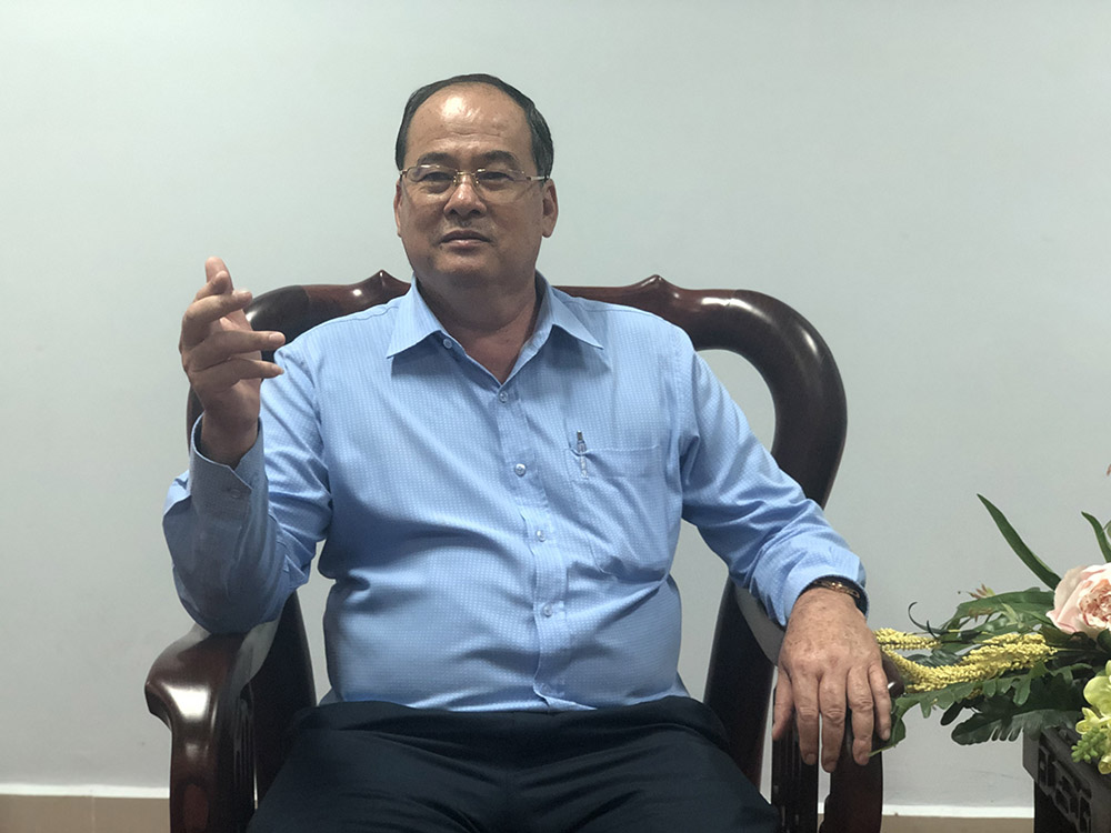 Ông Nguyễn Thanh Bình, Phó bí thư, Chủ tịch UBND tỉnh An Giang trao đổi với PV Thanh Niên về chính sách thu hút đầu tư của tỉnh