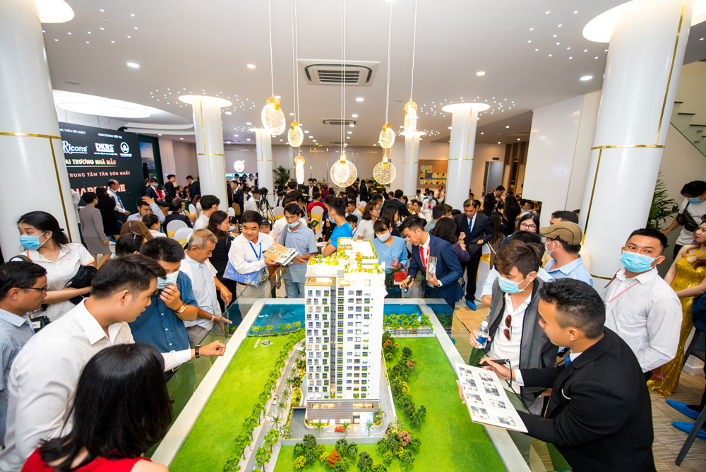 Buổi khai trương nhà mẫu căn hộ trung tâm Tân Sơn Nhất HAPPY ONE - Premier