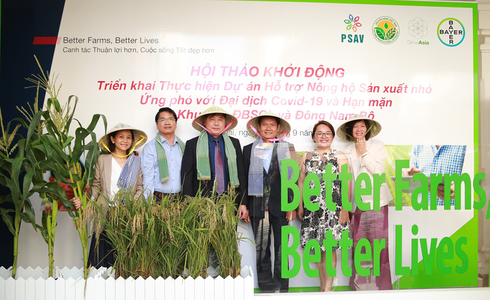 Đại diện ban dự án “Better Farms, Better Lives”