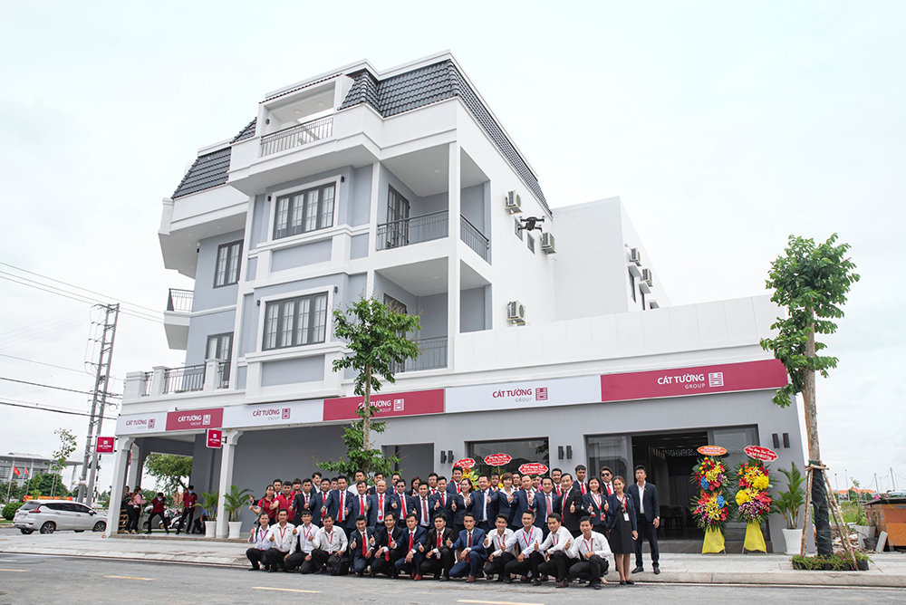 Cát Tường Group khai trương trung tâm giao dịch BĐS tại số 2 Trần Hưng Đạo, TP.Vị Thanh, tỉnh Hậu Giang