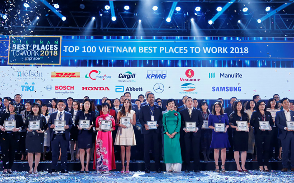 Coteccons dẫn đầu ngành xây dựng Việt Nam có môi trường làm việc tốt nhất trong nhiều năm liền