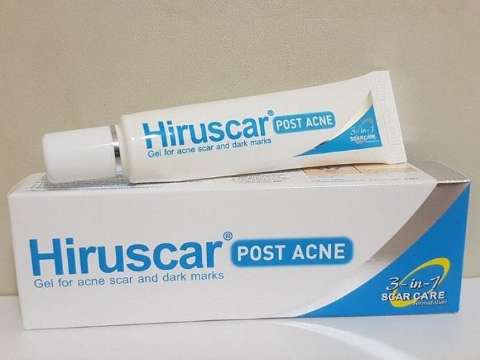 Trị sẹo rỗ cùng Hiruscar Post Acne