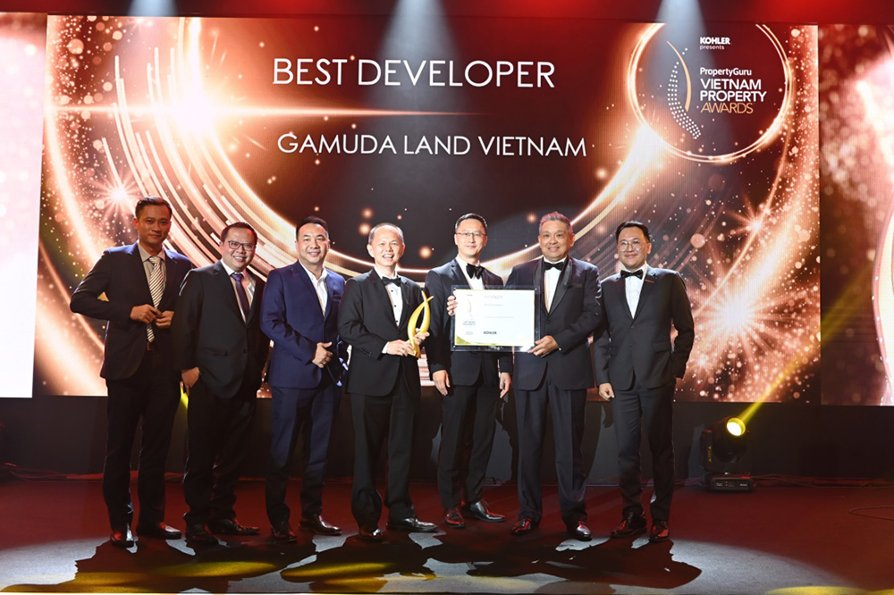 Với những nỗ lực kiến tạo cộng đồng và xã hội, Gamuda Land Việt Nam được vinh danh tại hạng mục giải thưởng danh giá nhất năm nay: Nhà phát triển BĐS tốt nhất Việt Nam (Best Developer)